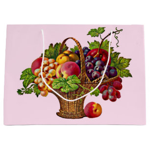 vacker basket av Victorian-frukt