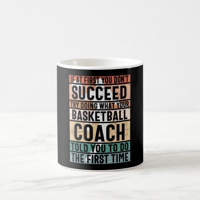 Vacker basketdesign kaffemugg (Center)