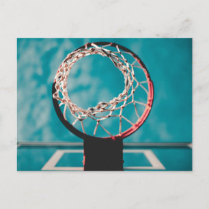 Vacker basketkonst vykort