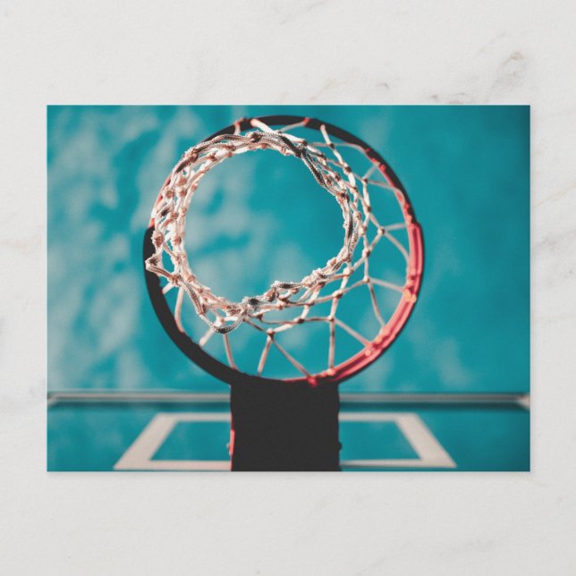 Vacker basketkonst vykort (Framsida)