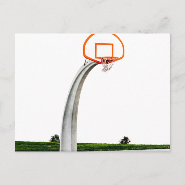 Vacker basketkonst vykort (Framsida)