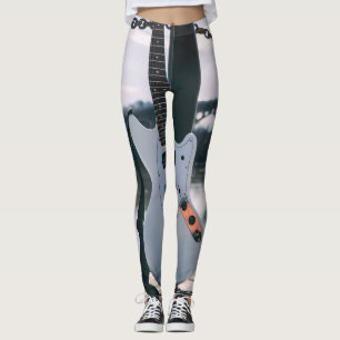 Vacker Bass Guitar Leggings