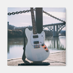 Vacker Bass Guitar Magnet
