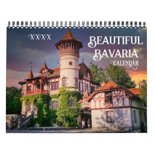 Vacker Bayern Europa Tyskland Kalender (Omslag)