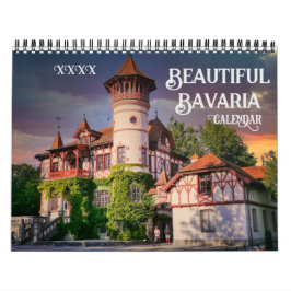 Vacker Bayern Europa Tyskland Kalender