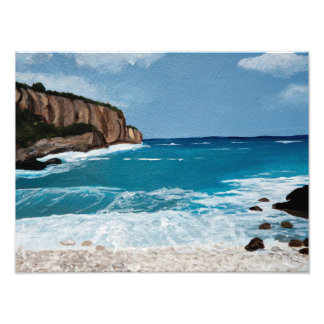 Vacker Beach | Havsstrand, hav | ITALIEN Fototryck