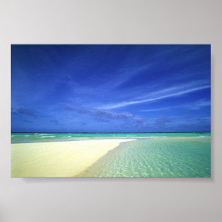 Vacker Beach Poster