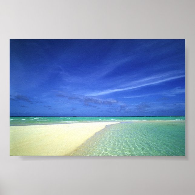 Vacker Beach Poster (Framsidan)