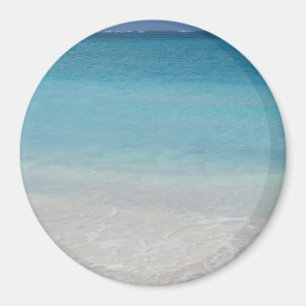 Vacker Beach   Turks- och Caicofoto Magnet