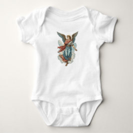 Vacker Bebis Kroppshylla för Skyddsängel T Shirt