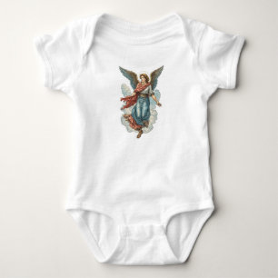 Vacker Bebis Kroppshylla för Skyddsängel T Shirt