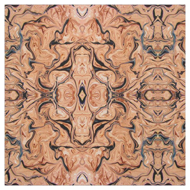 Vacker beige svart marmor konst  tyg (Provkarta)