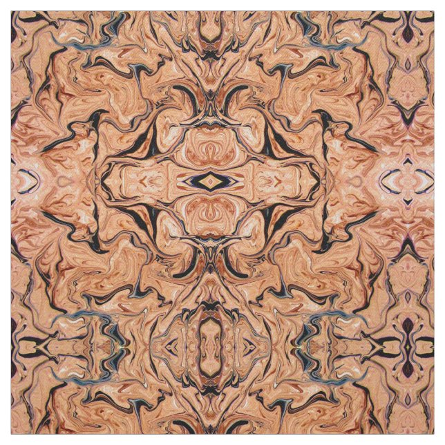 Vacker beige svart marmor konst  tyg (Provkarta)