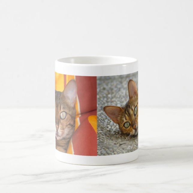 Vacker Bengal Cat Kaffemugg (Center)
