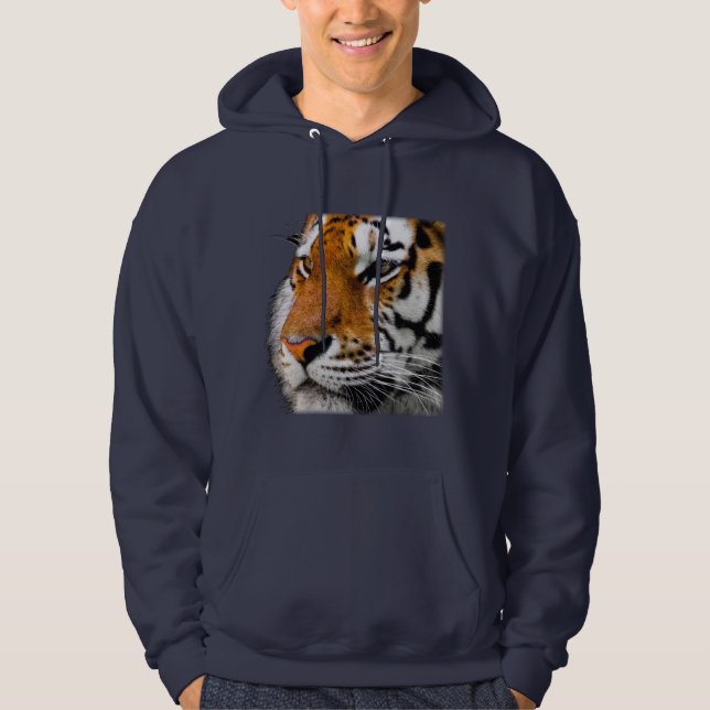 Vacker Bengalisk Tigergemälfotografi Hoodie (Framsida)