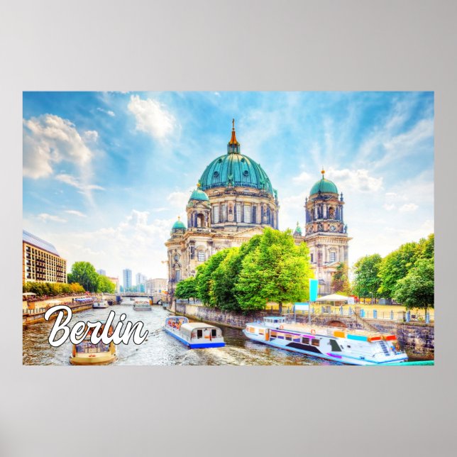 Vacker Berlin, Tyskland Poster (Framsidan)