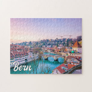 Vacker Bern, Schweiz Pussel
