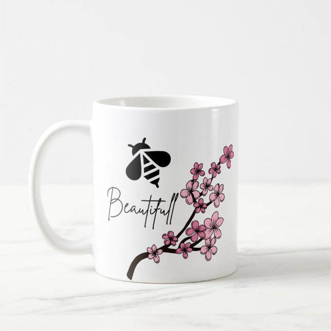 vacker bin kaffemugg (Vänster)