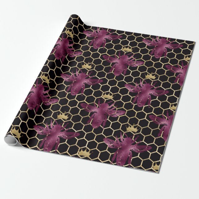 Vacker Bisserie Design 19 Presentpapper (Utrullad)