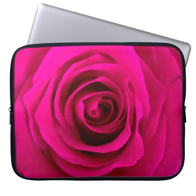 vacker blå skygrafisk dekoration, bakgrund, beaut laptop fodral (Framsidan)