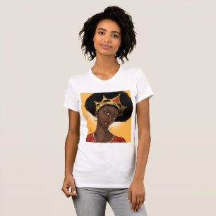 Vacker Black Queen T Shirt