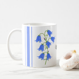 Vacker blåklocka Klassisk mugg med text