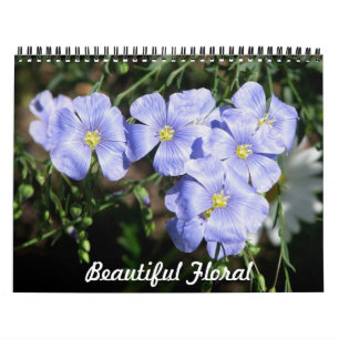 Vacker Blomma Kalender