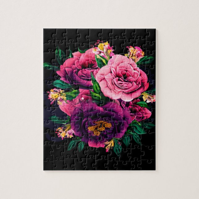 vacker blomsterarrangemang pussel (Vertikal)