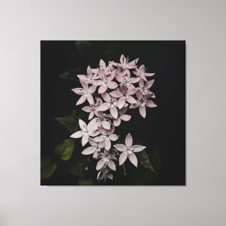 Vacker blomsterbild på duk canvastryck