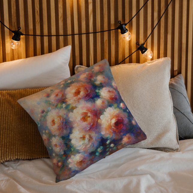 Vacker blomsterdesign för naturälskare kudde (Skapare uppladdad)