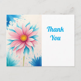 Vacker blomsterkonst vykort