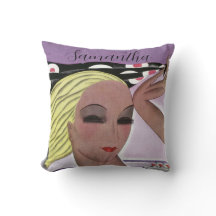 Vacker Blonde Dam (Personalize)