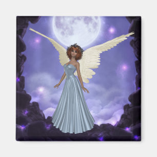 Vacker Blue Angel Magnet