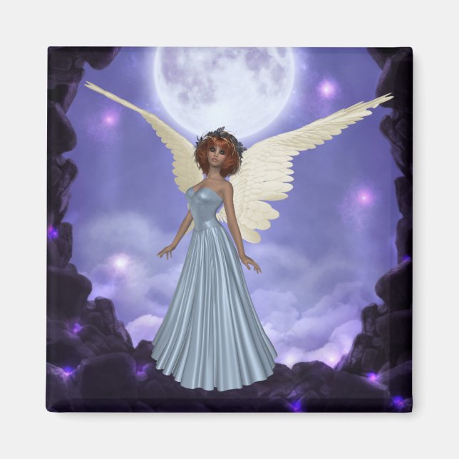Vacker Blue Angel Magnet (Framsidan)