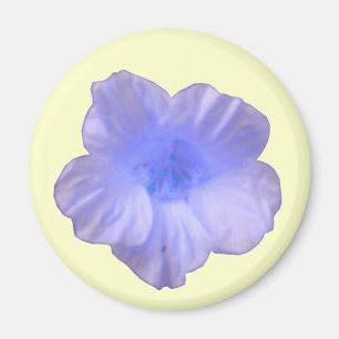 Vacker Blue Nasturtium Magnet