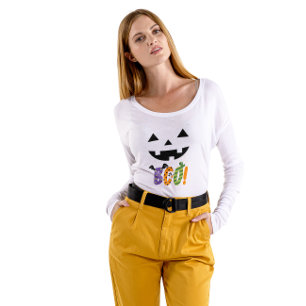 vacker boo halloween t shirt
