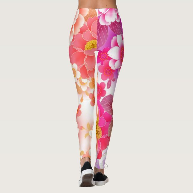 Vacker Bouquet Leggings (Baksida)