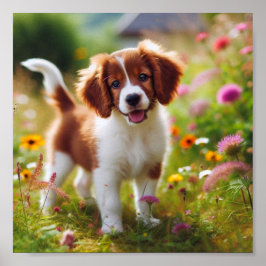 vacker Brittany-valp Poster