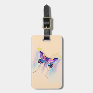 Vacker Butterfly Bagagebricka