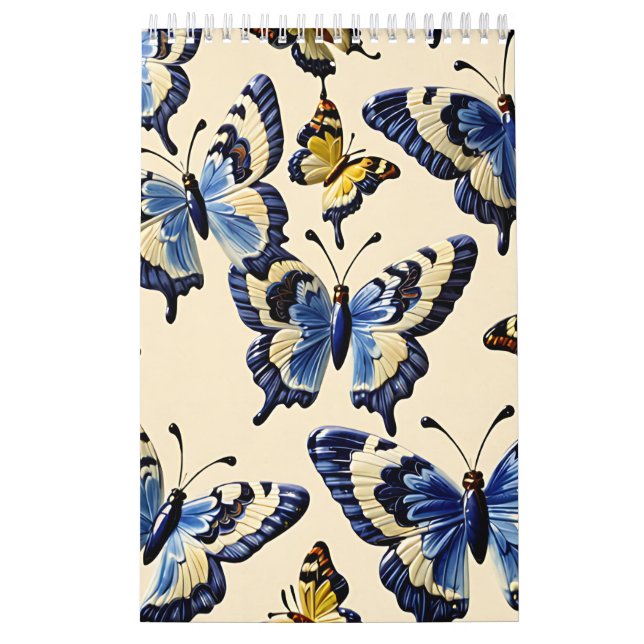 Vacker Butterfly Kalender (Omslag)