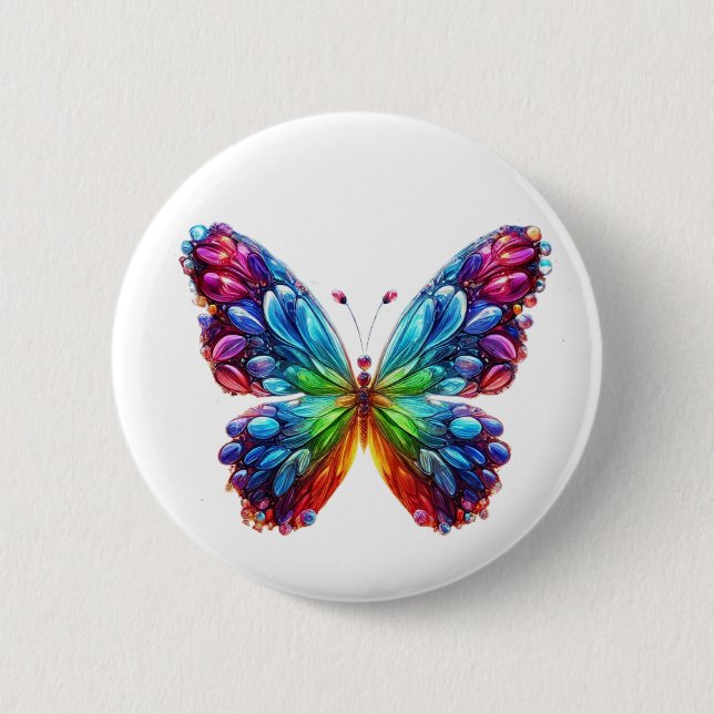 Vacker Butterfly Knapp (Framsida)