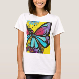Vacker Butterfly T Shirt