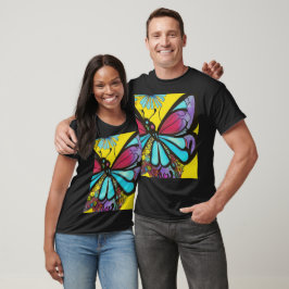 Vacker Butterfly T Shirt