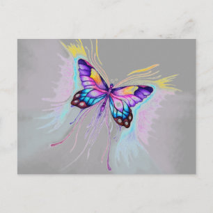 Vacker Butterfly Vykort