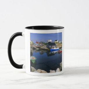 Vacker by Peggy's Cove med hamn Mugg