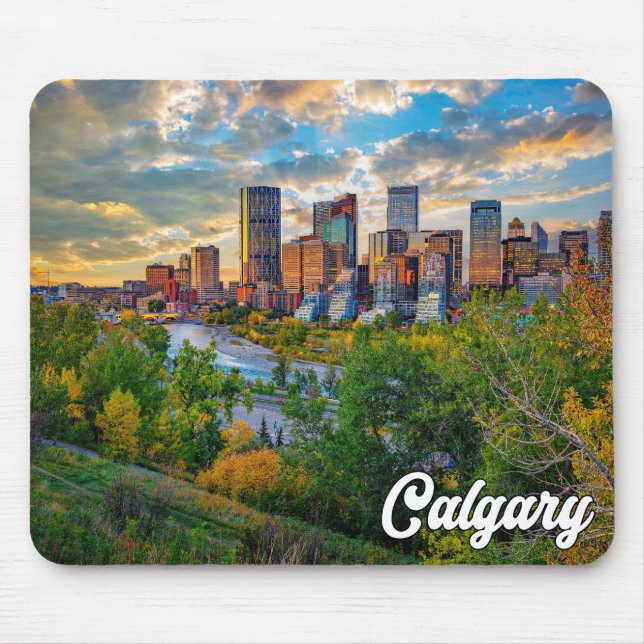 Vacker Calgary, Alberta, Kanada Musmatta (Framsidan)