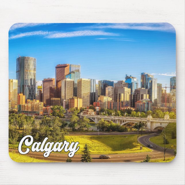 Vacker Calgary, Alberta, Kanada Musmatta (Framsidan)