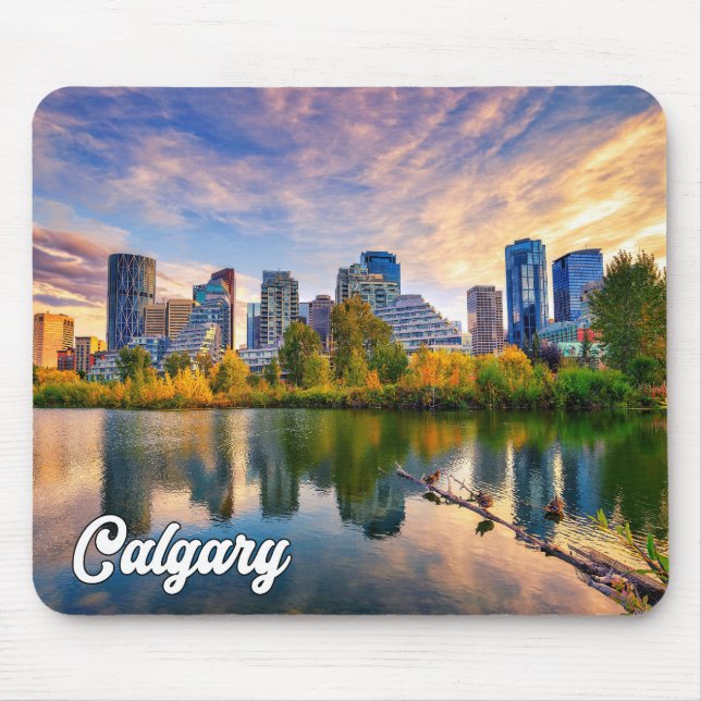 Vacker Calgary, Alberta, Kanada Musmatta (Framsidan)