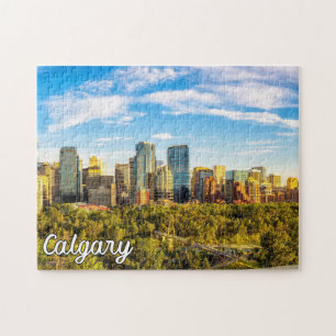 Vacker Calgary, Alberta, Kanada Pussel
