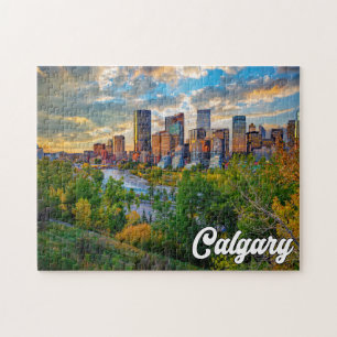 Vacker Calgary, Alberta, Kanada Pussel